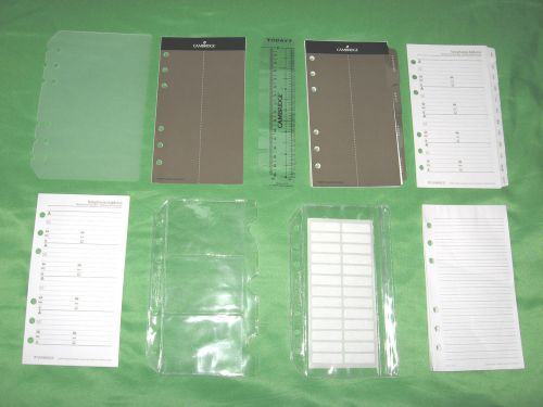 Compact undated 1 year refill lot day runner planner calendar franklin covey 508 for sale