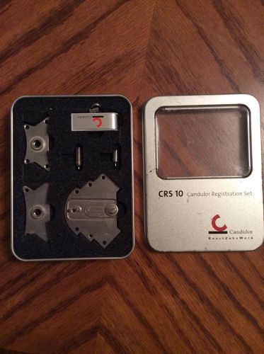 CRS 10 Candulor Registration Set Dental Gothic Arch Tracer Bite Recorder