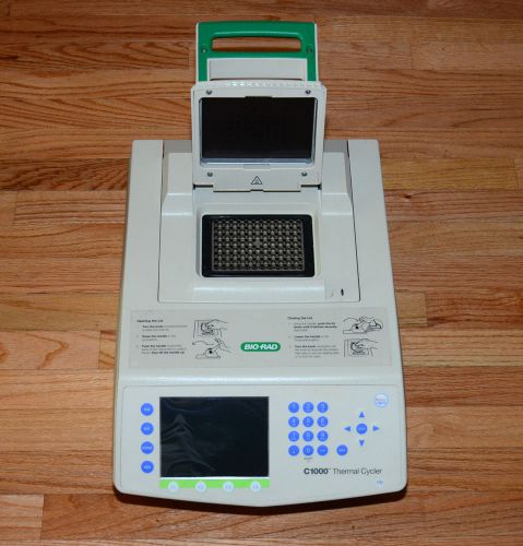 Bio rad c1000 thermal cycler with 96 well block - block sensor 5 failed for sale