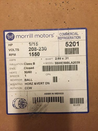 ECM Direct Drive Blower Motor, Morrill, 5SME59BLA2039