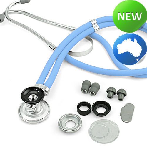 Elitecare® stethoscope -sprague rappaport style l/blue nursing | nurses | doctor for sale