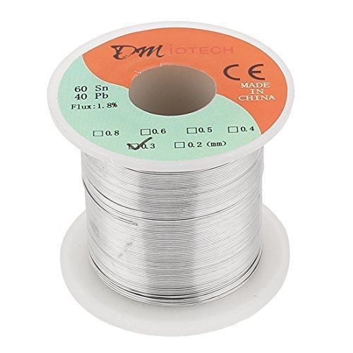 DMiotech? 0.3mm 200G 60/40 Rosin Core Tin Lead Roll Soldering Solder Wire