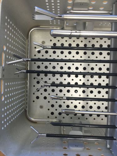 Storz/Stryker/Others Laparoscopy Instruments Set w/ Sterilization Case