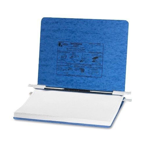 Acco pressboard hanging data binder, 11.75 x 8.5 inches, light blue (54032) for sale