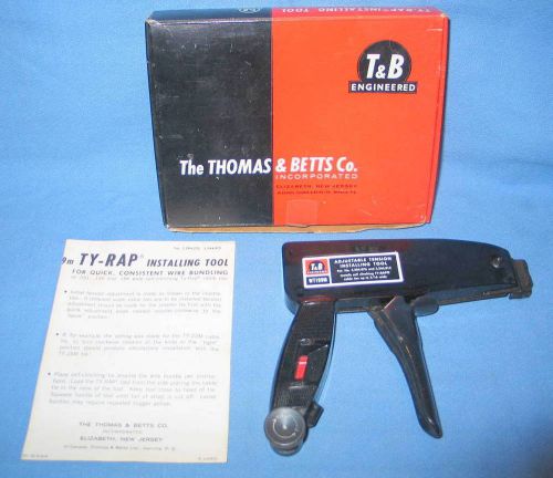 T&amp;B Thomas Betts WT199M Adjustable Tension Installing Tool TY-RAP Cable Ties