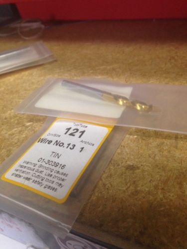 .1850 #13 HSCO TiN STUB DRILL