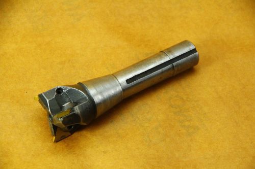 1-1/2&#034; INDEXABLE FACE MILL W/ R8 SHANK HOLDER