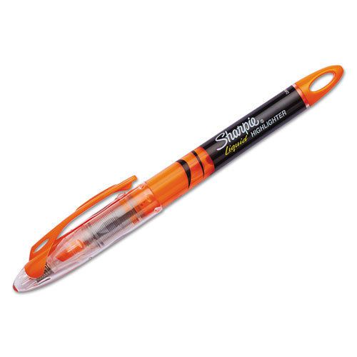 Accent liquid pen style highlighter, chisel tip, fluorescent orange, dozen for sale