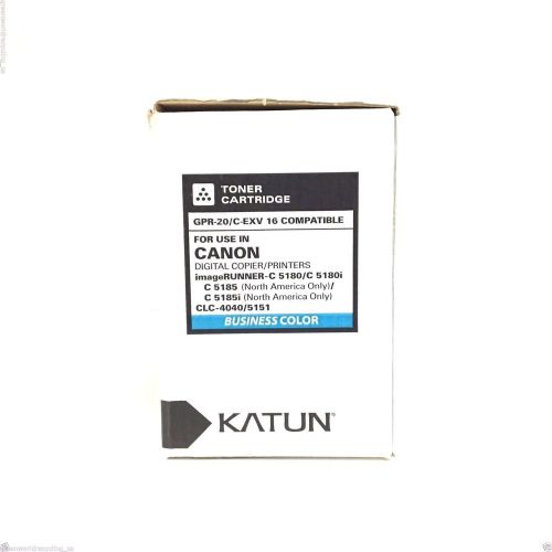 KATUN GPR-20 C-EXV 16 Compatible Toner Cyan For Canon C 5180/ C 5180i C 5185