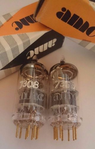 2 x 7308 Gold Pin AMC Vacuum Tube E188CC 6922 6DJ8