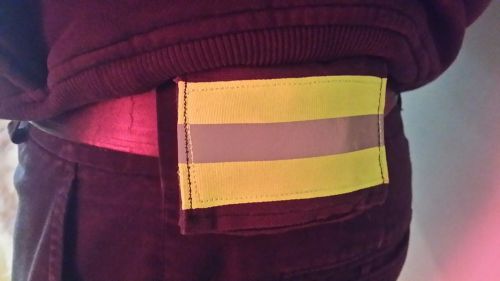 Emt, ems, firefighter reflective glove pouch for sale