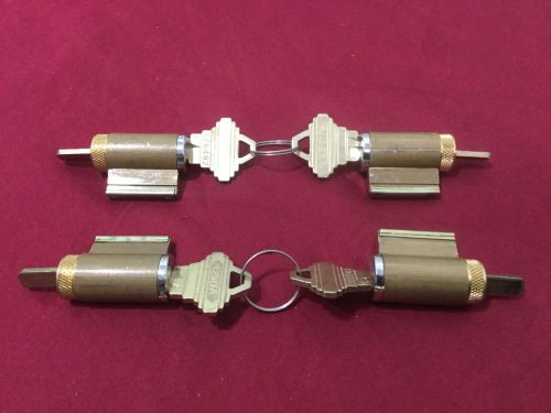 Schlage by LSDA KIK Cylinders, SC1 Keyway, Set of 4 - Locksmith