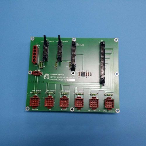 AMAT APPLIED MATERIALS 0100-20026 wPCB ASSY,STEPPER DRIVER DISTRIBUTION USED