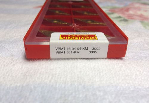 VBMT 331 KM 3005 SANDVIK CARBIDE INSERT