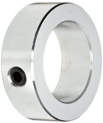 Climax Metal C-075 Shaft Collar, One Piece, Set Screw Style, Zinc Plated Steel,,