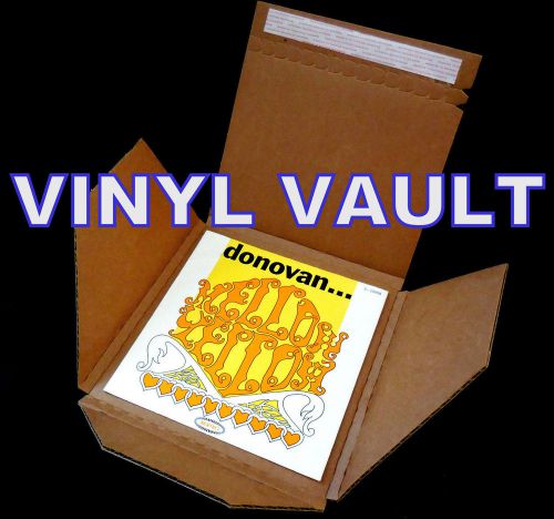 (10) 45 RPM RECORD MAILERS...BY VINYL VAULT...E-Z MAILER...JUST PEEL &amp; SEAL