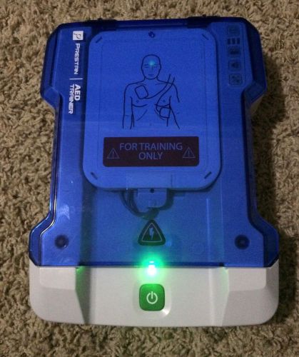 Prestan Professional AED Trainer - CPR Defibrillator Training Unit PP-AEDT *used