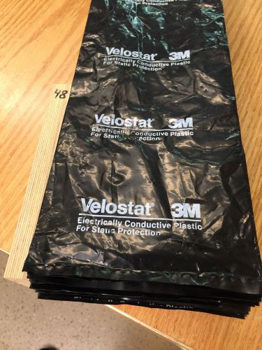 LOT OF 48 3M VELOSTAT ANTI-STATIC BAGS FOR STATIC PROTECTION ON SENSITIVE PARTS