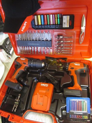 Hilti sfd 2-a &amp; sf 2h-a drill complete kit, newest model, durable, fast shipping for sale