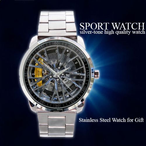 2014 Corvette C7 Z06 Brake Calipers Rims Tires and Rotors Sport Metal Watch