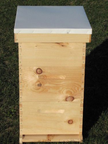 Great North Hive 10 frame Complete Beehive 3 Deep Brood Boxes