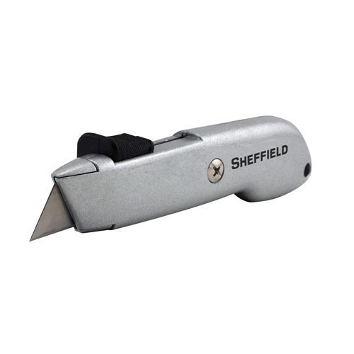 Utility knife, self-retracting for sale