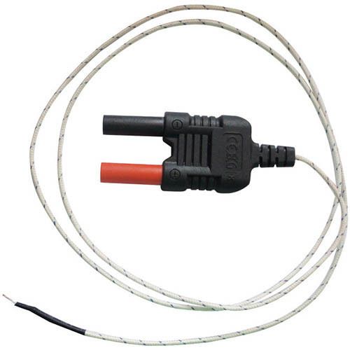 Aemc 2139.71 k-type thermocouple w/ 4 mm integrated adapter (#213971) for sale