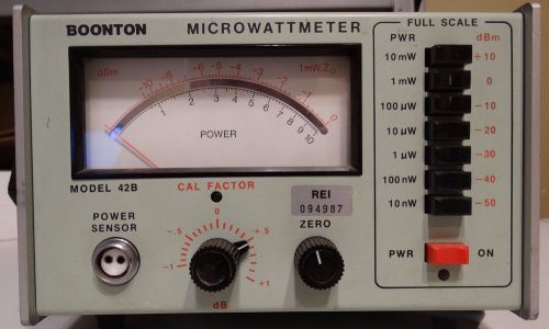 Boonton 42B RF Microwattmeter