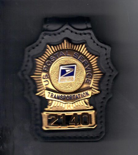Belt Clip to hold U.S. Postal Service Transportation Badge (badge not included)