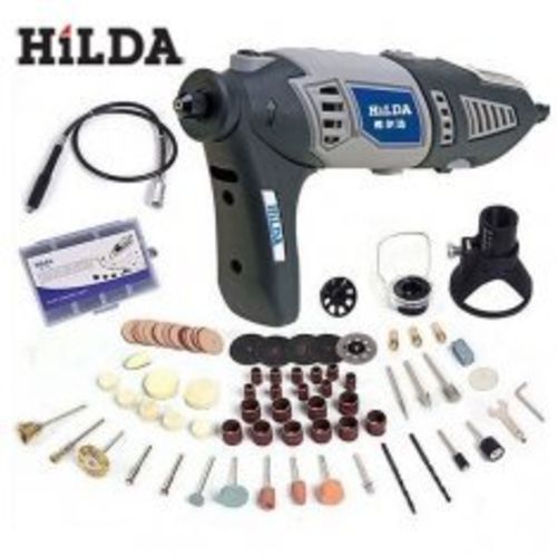 HILDA 220V 170W Variable Rotary Tool Electric Mini Drill with Flexible Shaft and