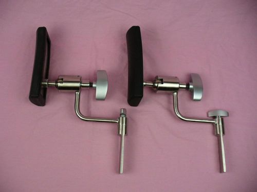 2 steris lateral brace braces supports assemblies or operating table attachments for sale