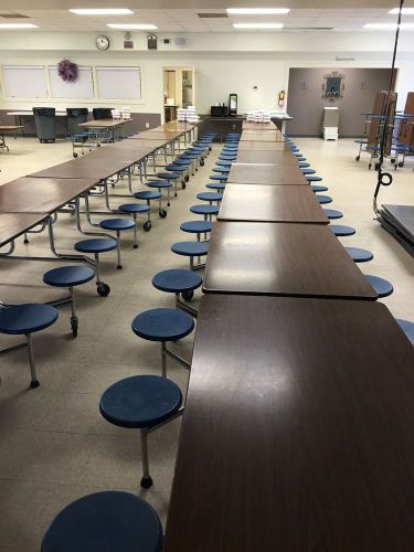 Cafeteria school lunchroom tables lot of 26 for sale
