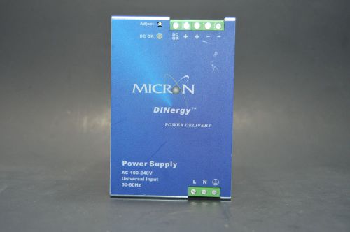 MICRON, DINERGY, POWER SUPPLY, MD240-24-1, AC 100-240V, UNIVERSAL INPUT, USED