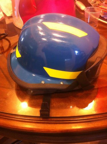 Fire and Rescue Helmet, Blue, Modern