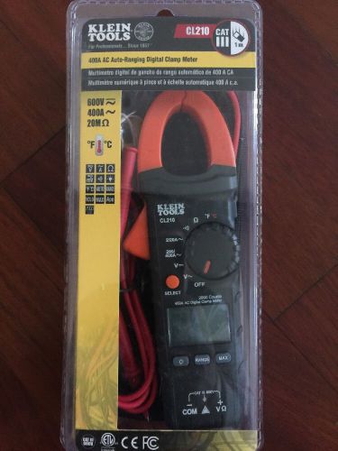 BRAND NEW CL210 KLEIN 400A AUTO-RANGING DIGITAL CLAMP METER
