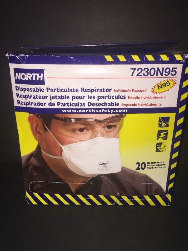 North  7230N95 Disposable Particulate Respirator 20 Pack