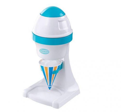 Nostalgia electrics electric snow cone maker shaves the perfect amount of ice for sale