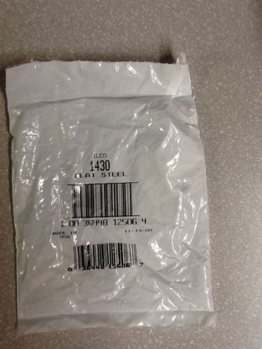ILCO 1430 Flat Steel Key Blanks, Lot of 10 Uncut Keys, NIP