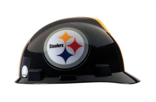 Pittsburgh Steelers NFL Hard Hat Construction Safety Protection Building Brown