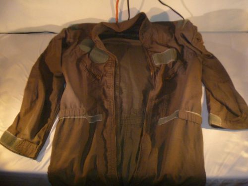Used Condiditon USAF Issued Flight Suit Workman&#039;s Coveralls All Zippers 80203