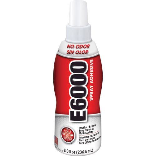(2-pack) e6000 spray adhesive 8oz for sale