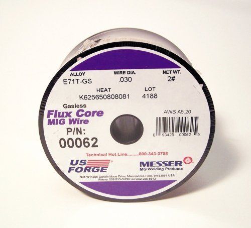 US Forge Welding Flux-Cored MIG Wire .030 2-Pound Spool #00062