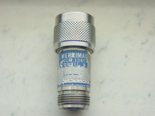 3 dB attenuator, N connectors, Merrimac, RF microwave