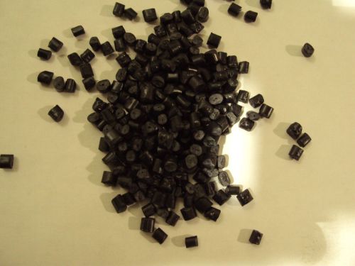 Dow high impact styrene his polystyrene black plastic pellets resin 45 lbs for sale