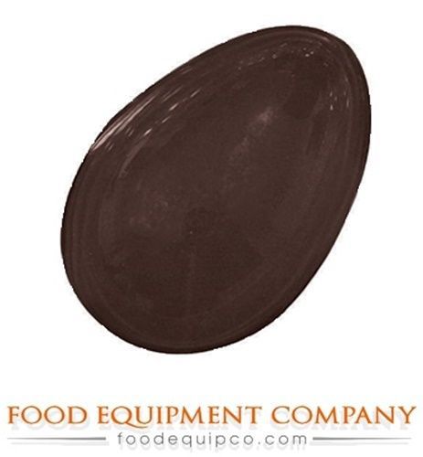 Paderno 47865-66 Chocolate Mold plain egg 3-1/8&#034; L x 2.375&#034; W x 1&#034; H 4 per sheet
