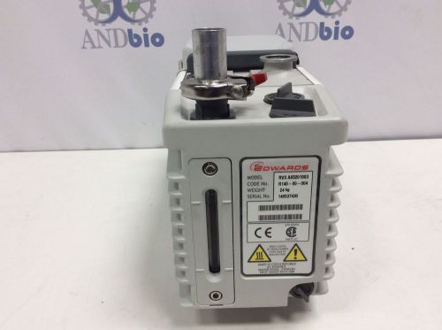 Edwards rv3 a65201903 two stage oil sealed high vacuum rotary vane pump for sale
