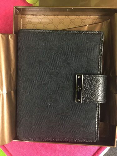 Gucci Mono Canvas Day Planner