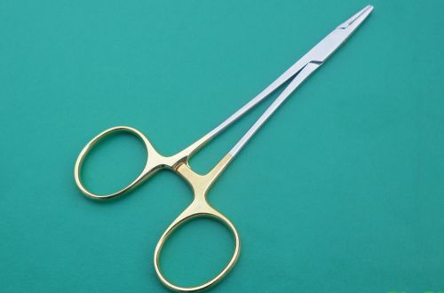 2 BRAND NEW MAYO HAGER NEEDLE HOLDER 5.5&#034; DENTAL SURGICAL INSTRUMENT