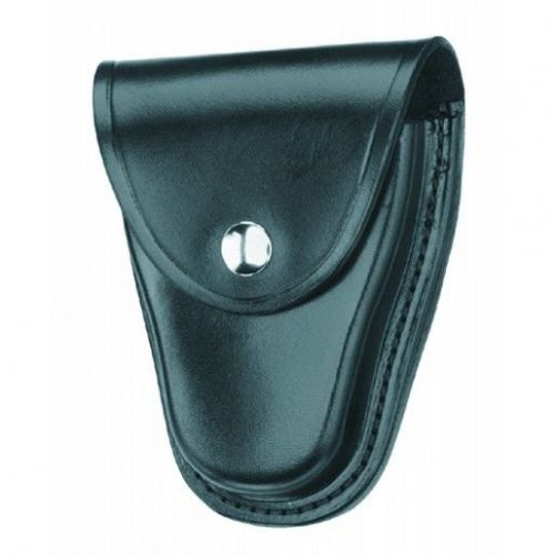 Gould &amp; goodrich h71cl hinged handcuff case hi-gloss black leather for sale