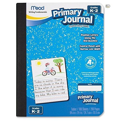 Mead Primary Journal Creative Story Tablet, Grades K-2 (2Pack)